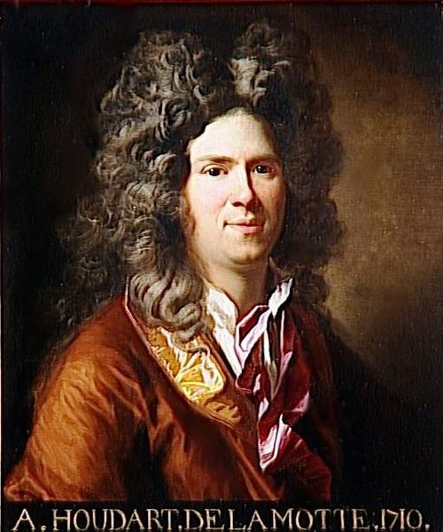 Antoine Houdar de la Motte 1672-1731  1710  by Unknown Artist   Location TBD